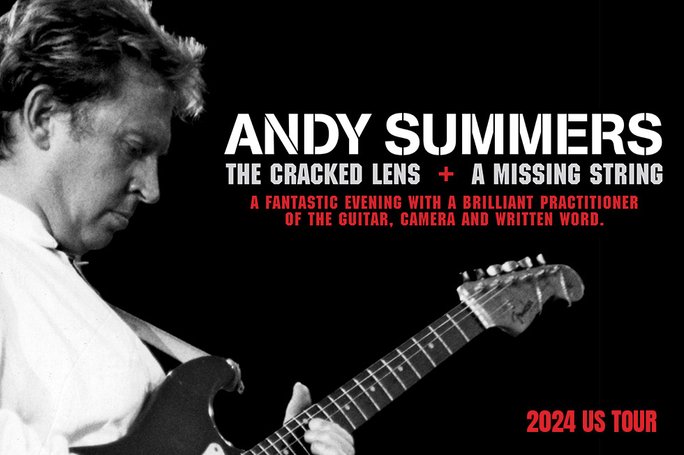 Andy Summers 2024 US Tour Poster
